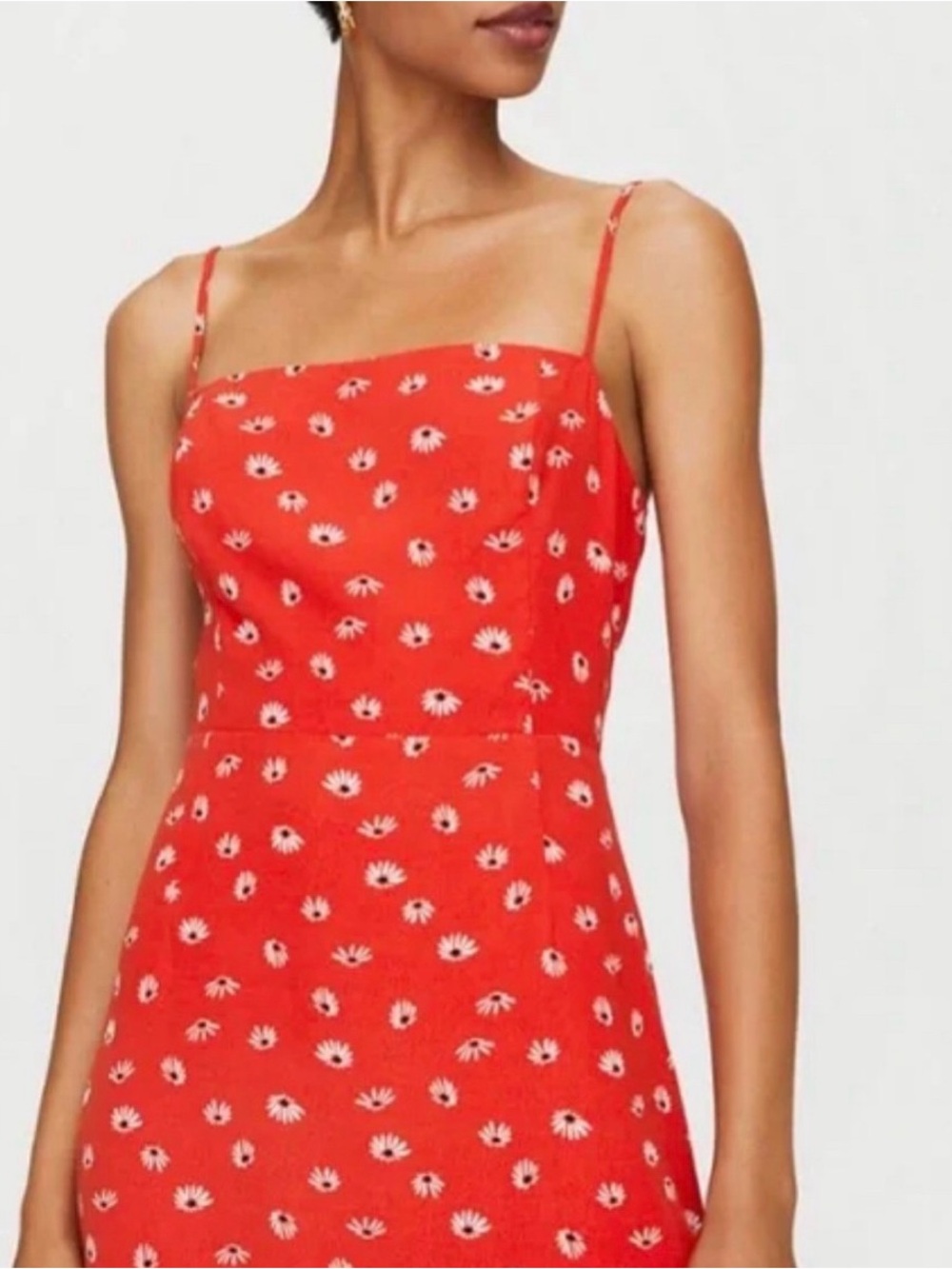 Wilfred Red Floral Camisole Dress